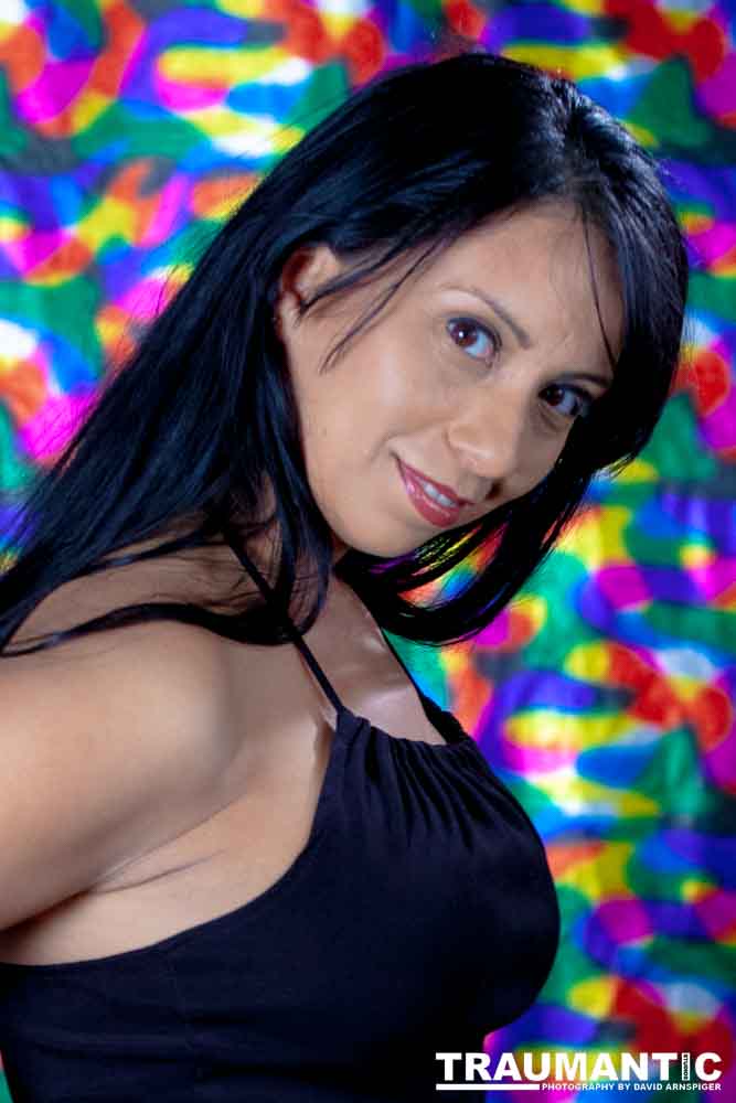 Monica took me up on a session so I could practice.