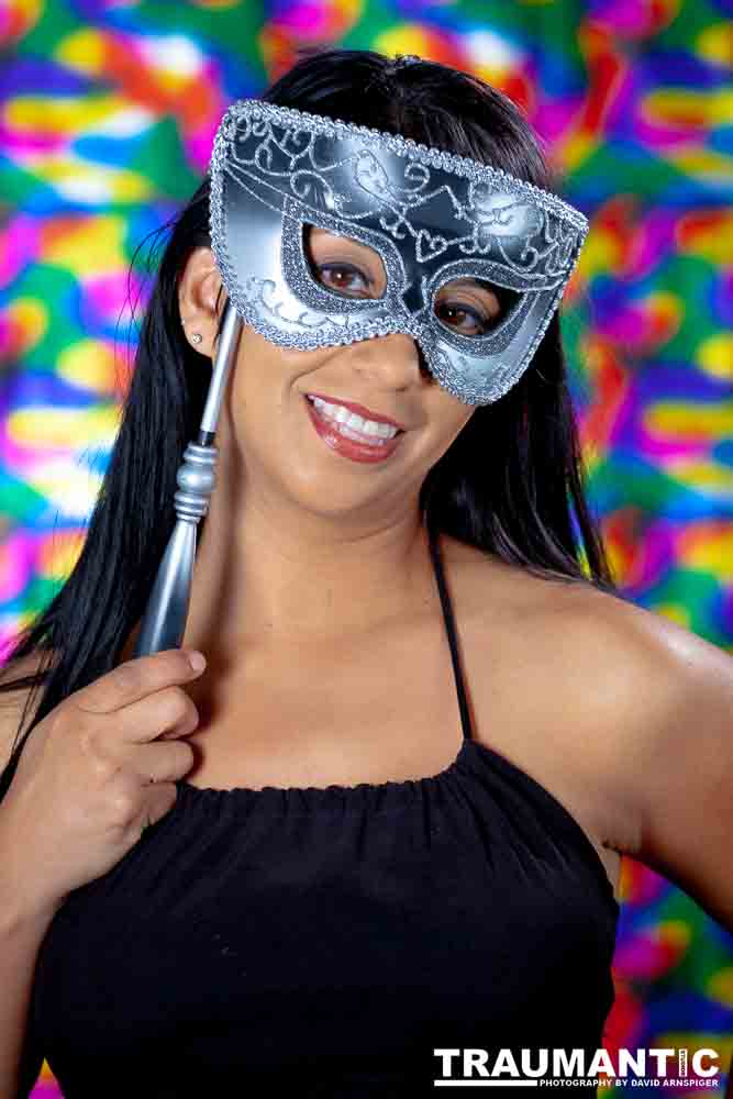 Monica took me up on a session so I could practice.