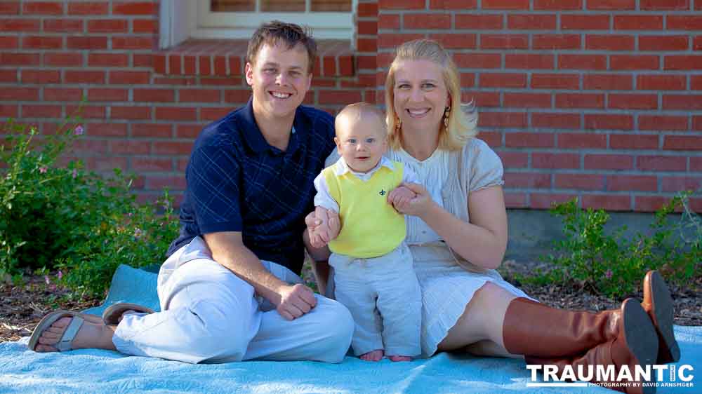 A cute little family I did some shots for.