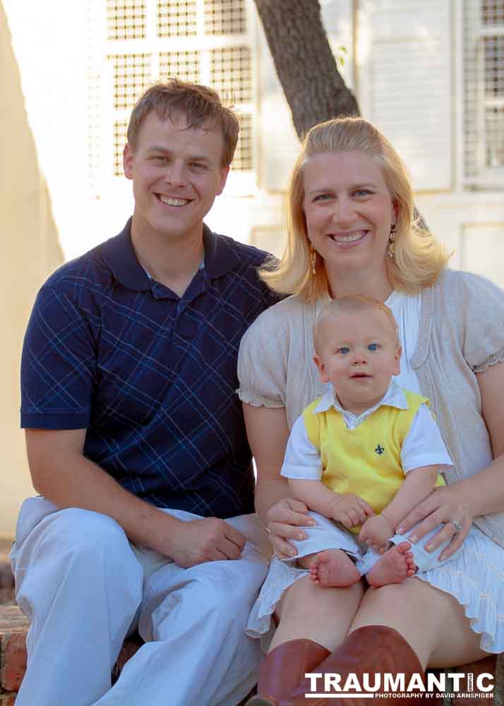 A cute little family I did some shots for.