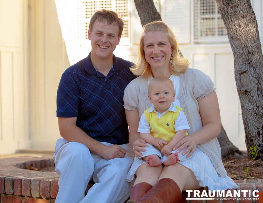 A cute little family I did some shots for.