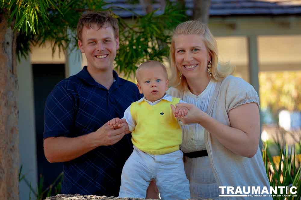 A cute little family I did some shots for.