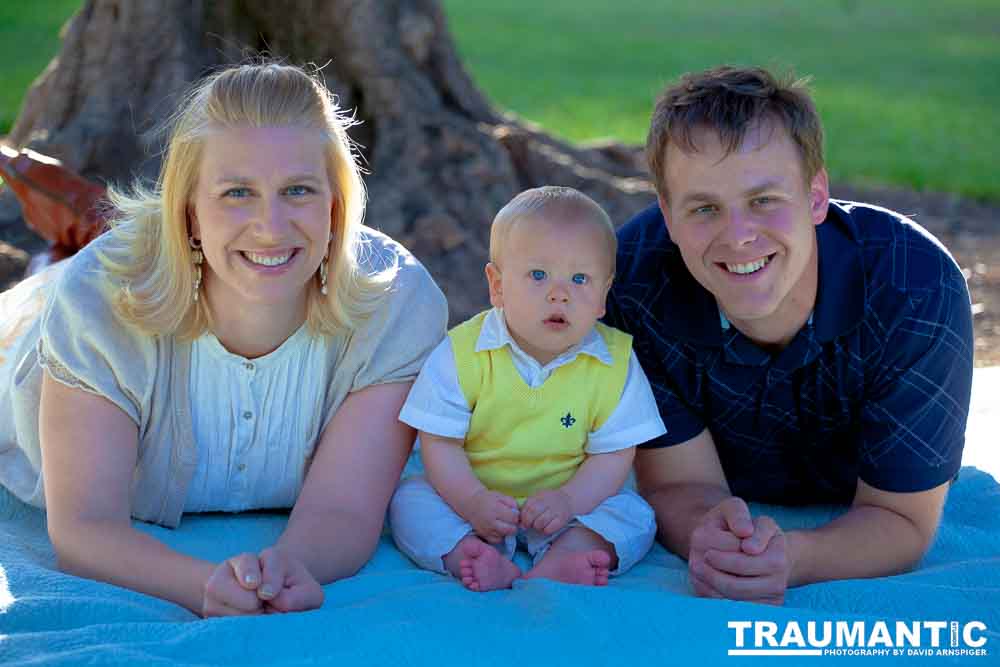 A cute little family I did some shots for.