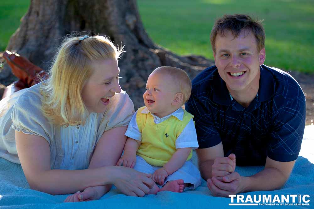 A cute little family I did some shots for.