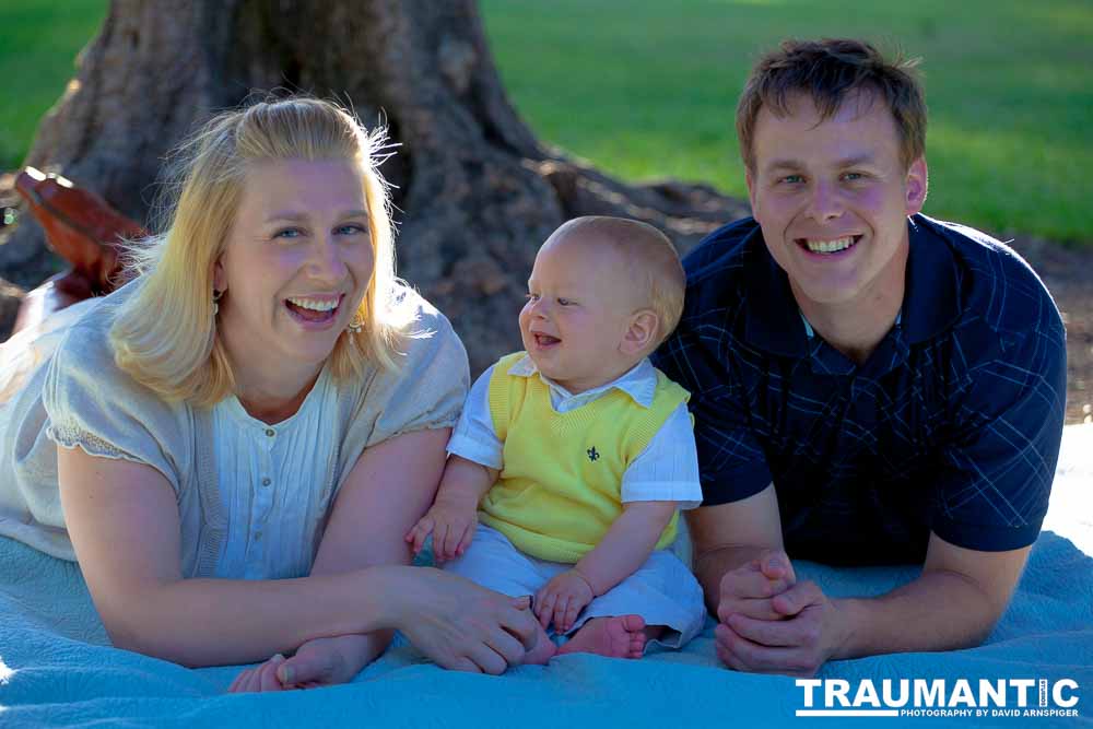 A cute little family I did some shots for.