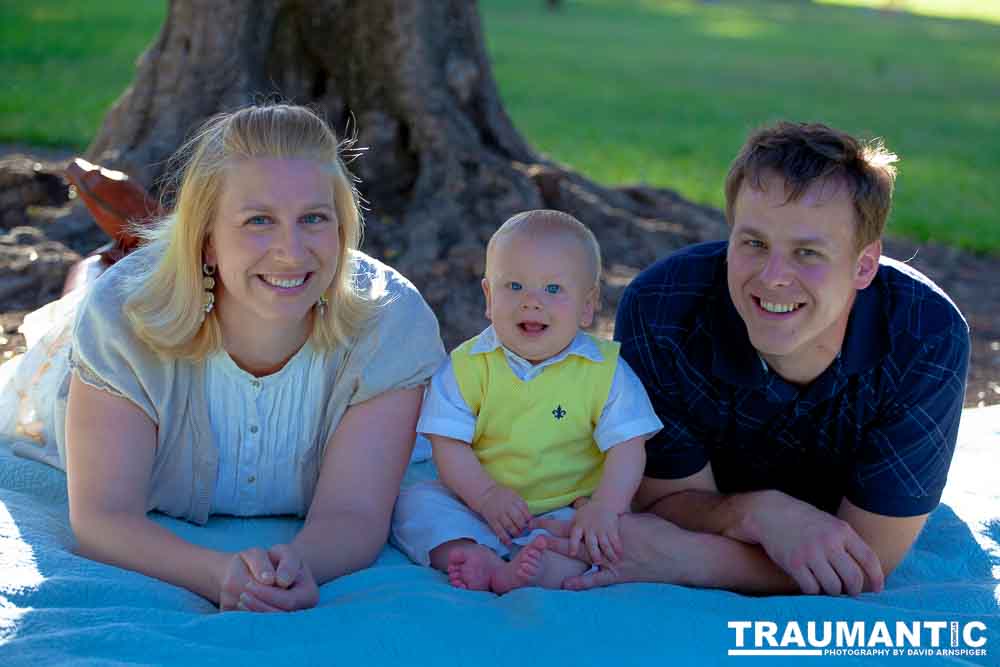 A cute little family I did some shots for.