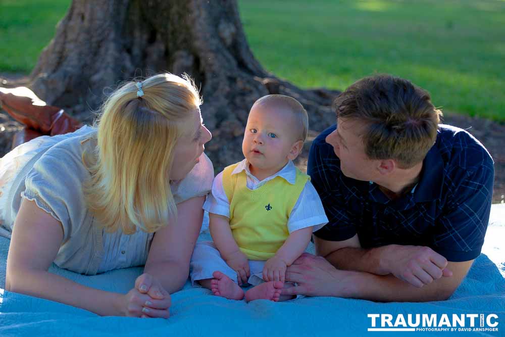 A cute little family I did some shots for.
