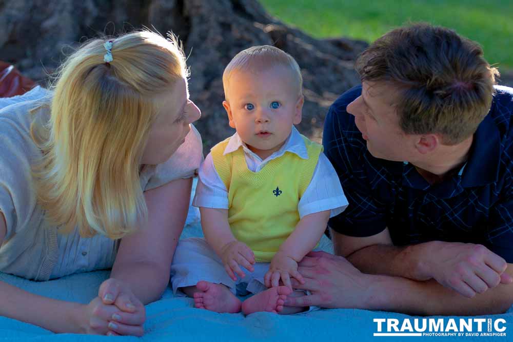 A cute little family I did some shots for.
