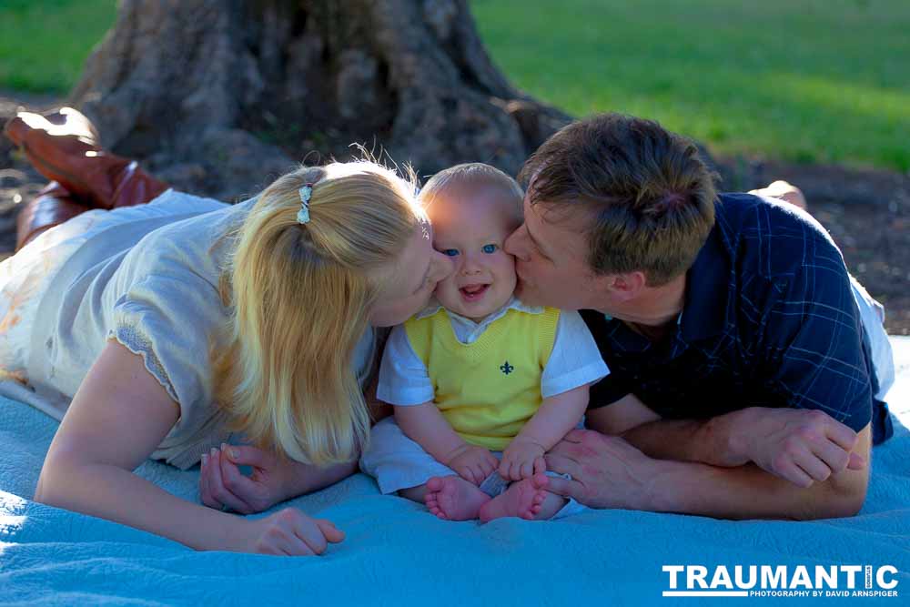 A cute little family I did some shots for.