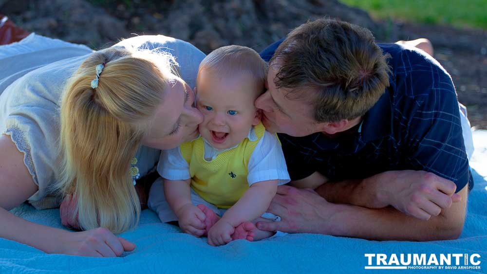 A cute little family I did some shots for.