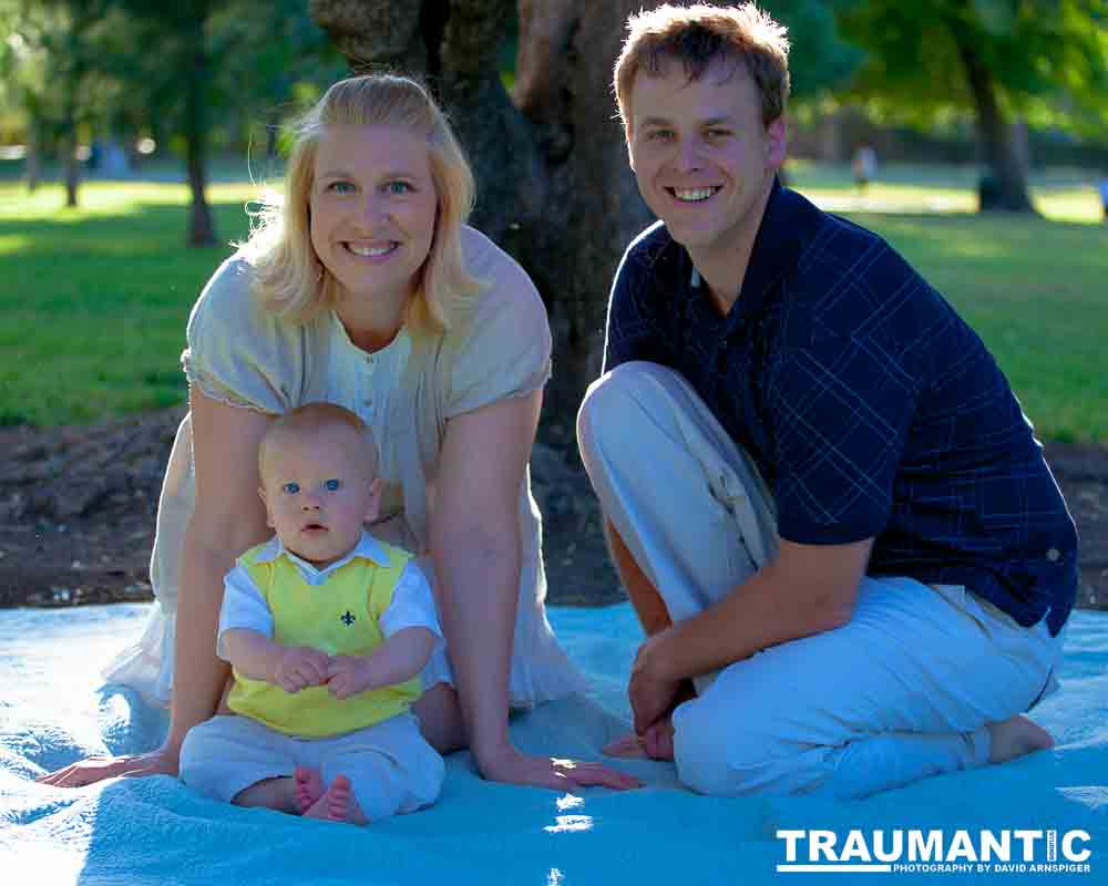 A cute little family I did some shots for.