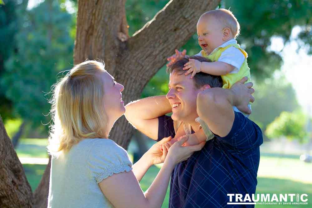 A cute little family I did some shots for.