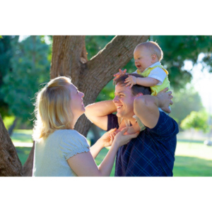 A cute little family I did some shots for.