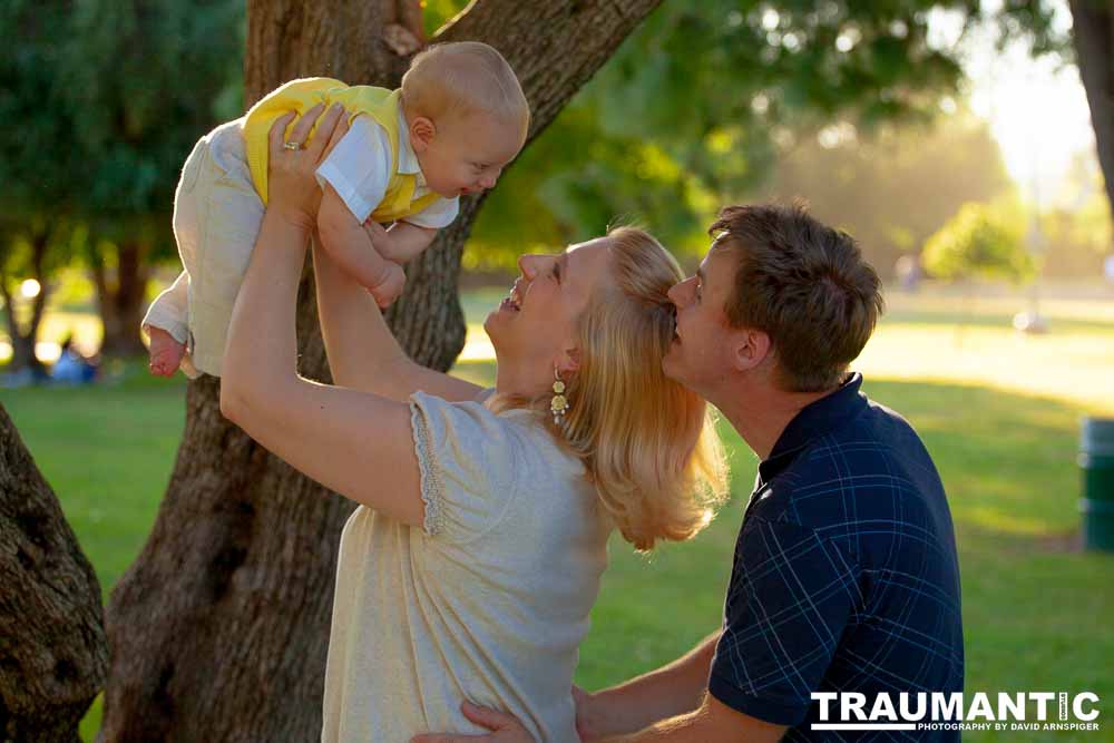 A cute little family I did some shots for.