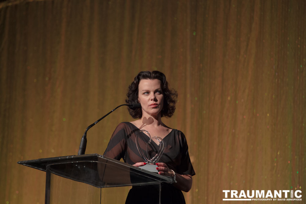 Photos from the 2011 Golden Heart Awards show at The Beverly Hilton Hotel.  The 2011 Honorees were Sony Pictures, The Edison and Tom and Dana Petty.
