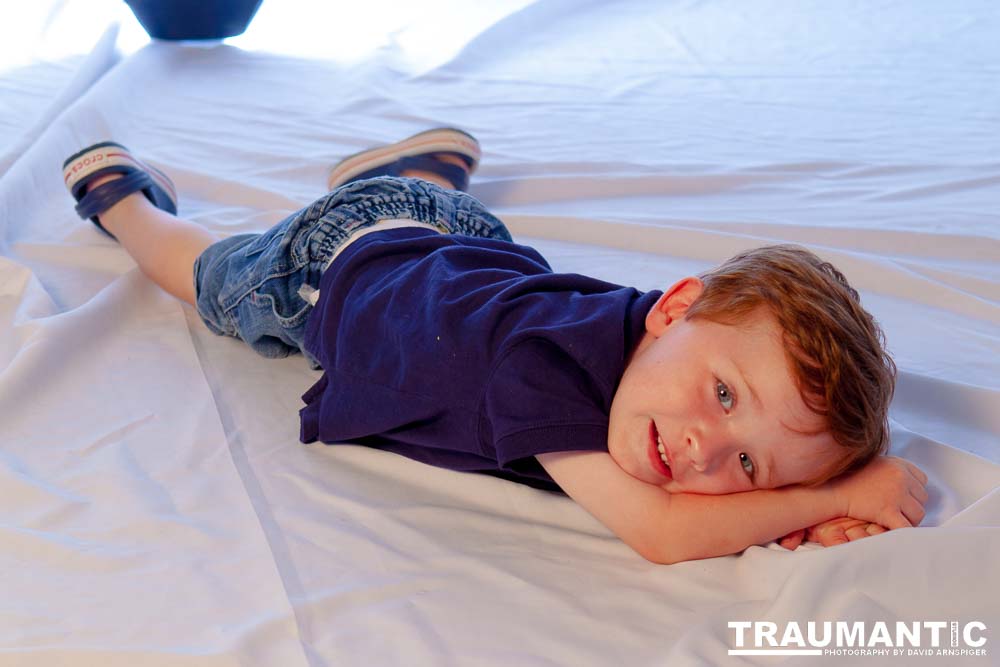 A spur of the moment family photo session.  I literally had 5 minutes notice to set up for it.