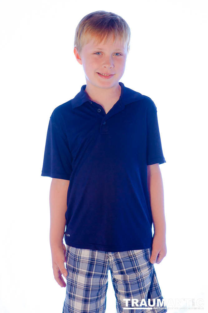 A spur of the moment family photo session.  I literally had 5 minutes notice to set up for it.