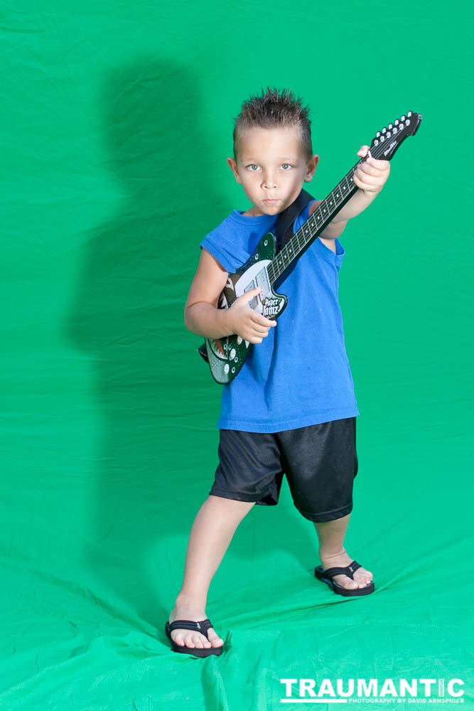 Portrait session for the mile markers used at the annual walk-a-thon.