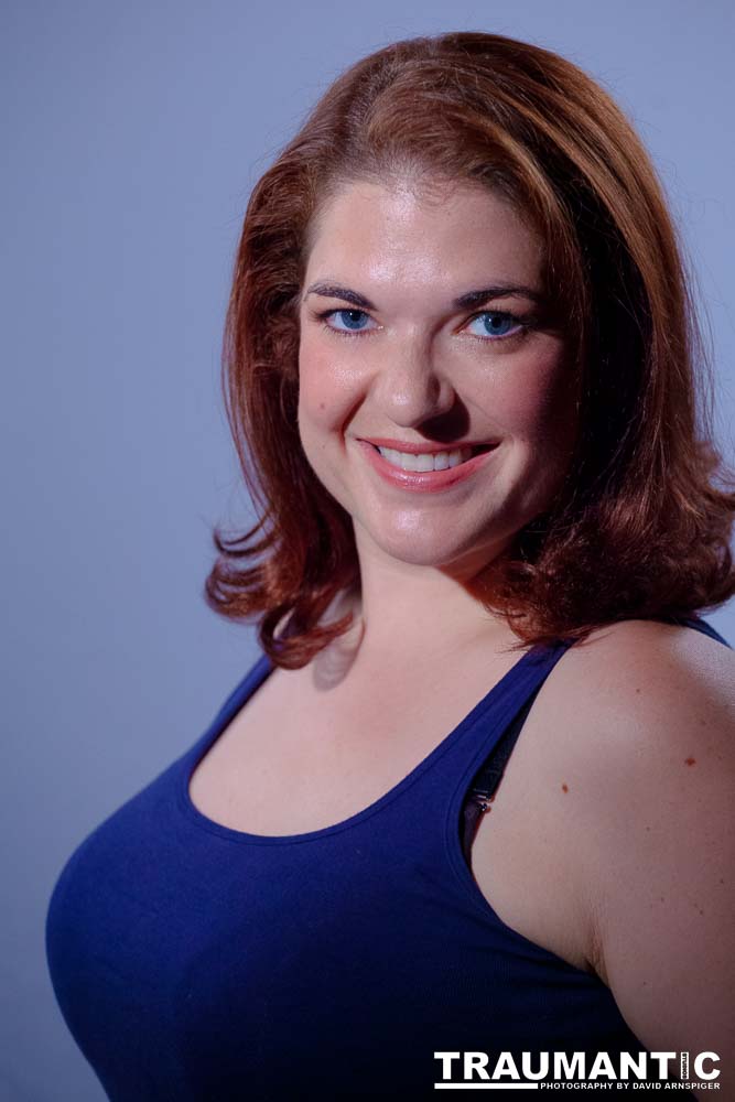 My second session with Lindsay.  These were intended to more headshot oriented.  One was actually used in a couple of handouts for plays she performed in.