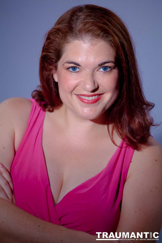 My second session with Lindsay.  These were intended to more headshot oriented.  One was actually used in a couple of handouts for plays she performed in.