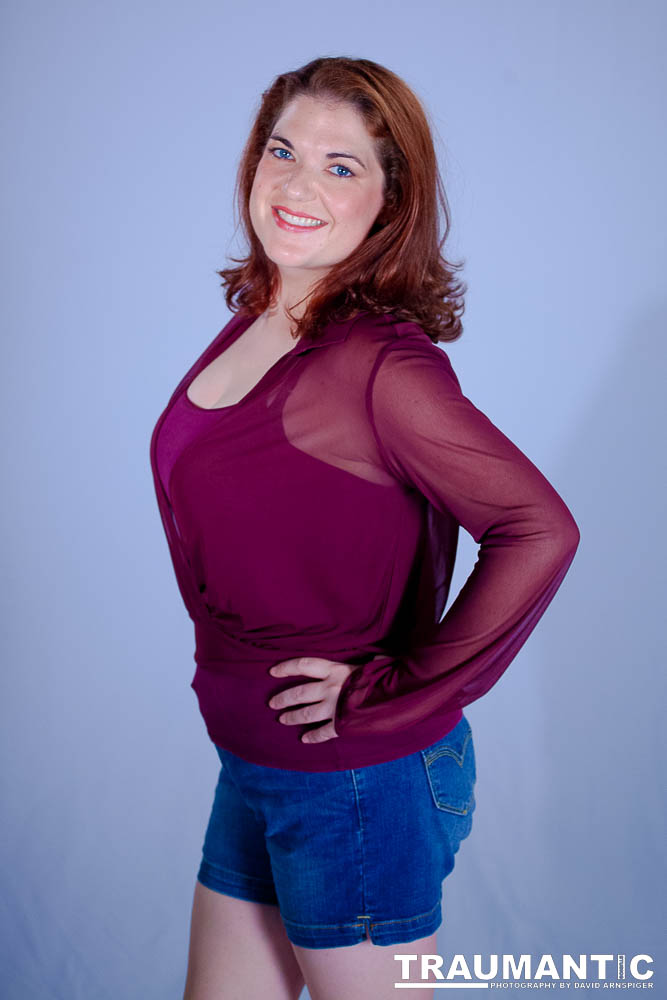 My second session with Lindsay.  These were intended to more headshot oriented.  One was actually used in a couple of handouts for plays she performed in.