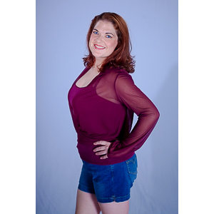 My second session with Lindsay.  These were intended to more headshot oriented.  One was actually used in a couple of handouts for plays she performed in.