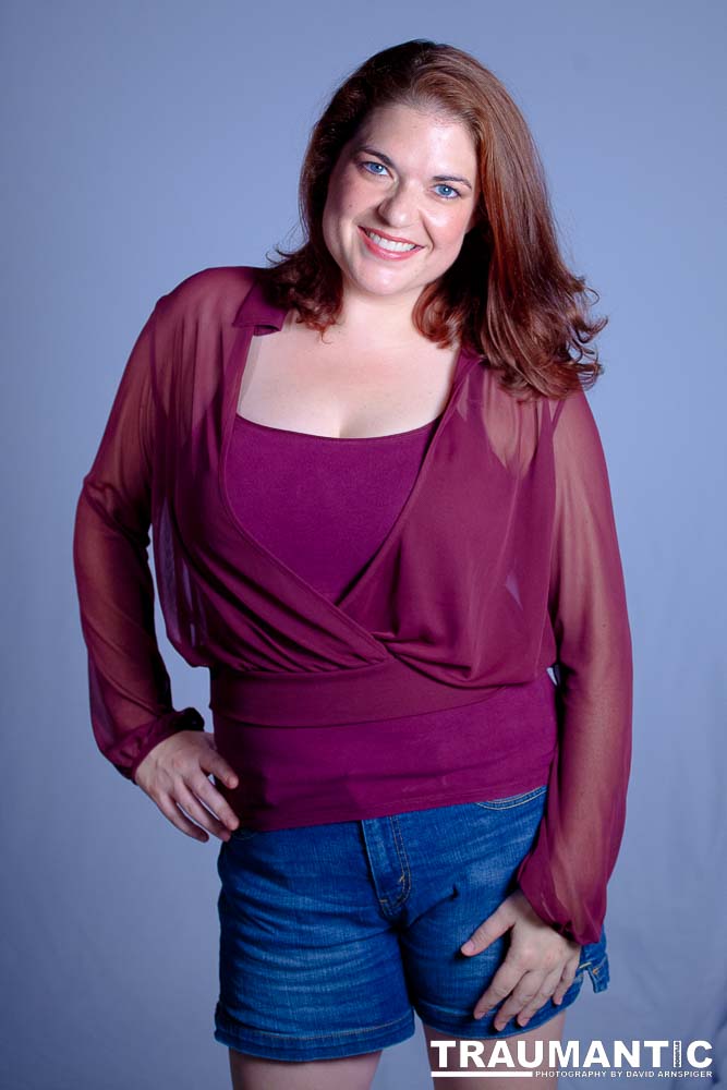 My second session with Lindsay.  These were intended to more headshot oriented.  One was actually used in a couple of handouts for plays she performed in.