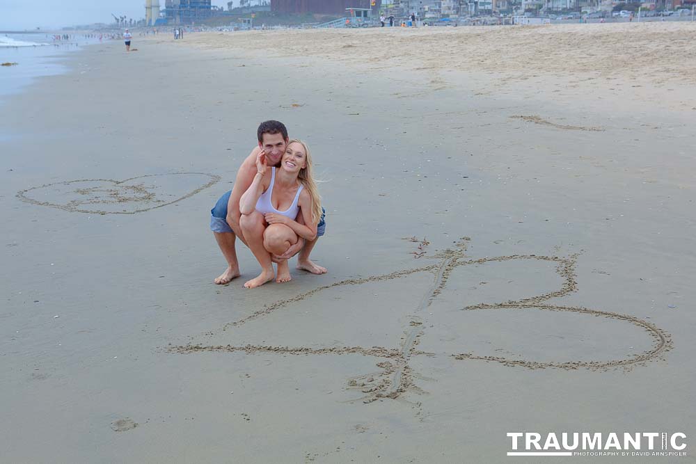 Erica hired me to come down to Manhattan Beach to photograph her and 4 friends on the beach.  We got some fun pictures.