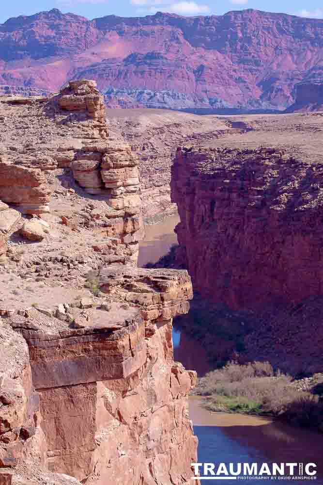 Seth and I stopped at this cool pair of bridges in Northerm Arizona.