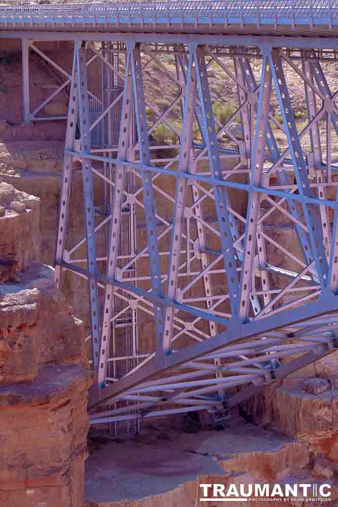 Seth and I stopped at this cool pair of bridges in Northerm Arizona.