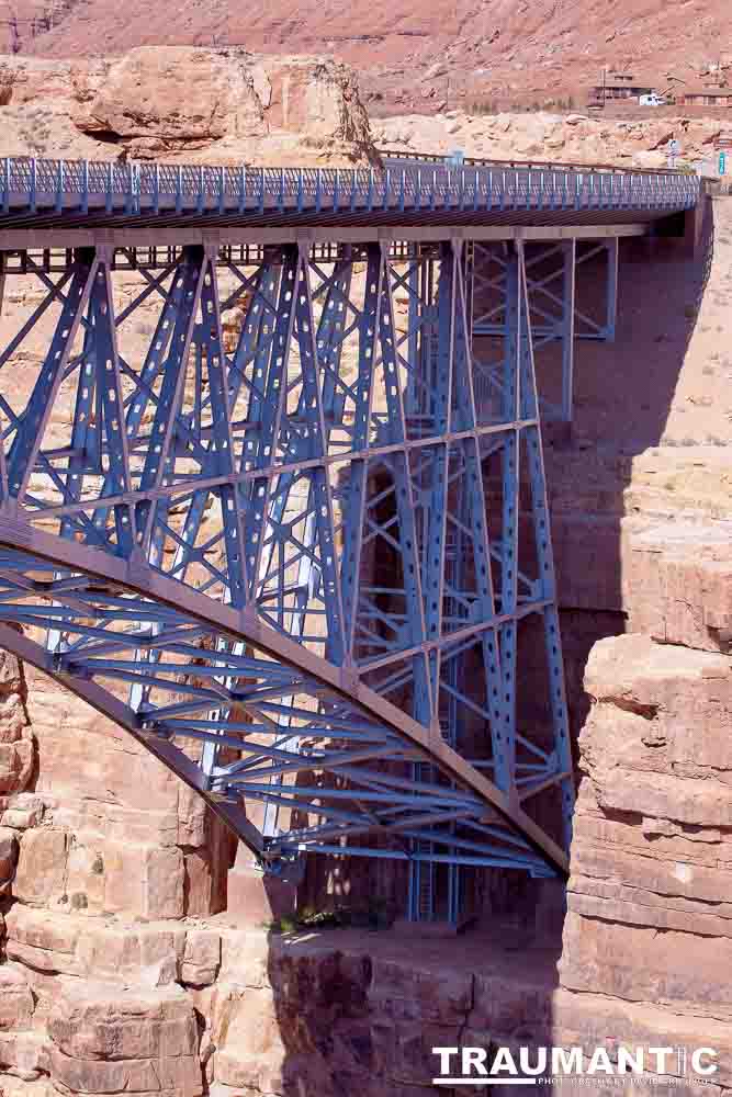 Seth and I stopped at this cool pair of bridges in Northerm Arizona.