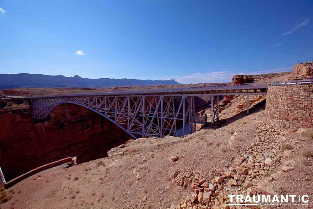 Seth and I stopped at this cool pair of bridges in Northerm Arizona.