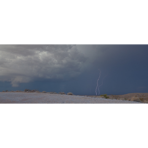 We had just left the Valley Of Fire in Southern Nevada and in the distance we saw a thunderstorm building.  It was time to try and capture some lightning.  I had read about how to do it and using those techniques, I got what I had been after for a long time, great shots of lightning bolts.