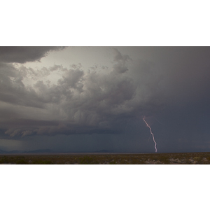 We had just left the Valley Of Fire in Southern Nevada and in the distance we saw a thunderstorm building.  It was time to try and capture some lightning.  I had read about how to do it and using those techniques, I got what I had been after for a long time, great shots of lightning bolts.