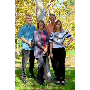 Brewster Family portraits in Johnny Carson Park, Burbank, CA