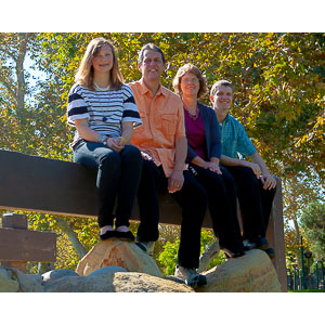 Brewster Family portraits in Johnny Carson Park, Burbank, CA