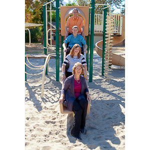 Brewster Family portraits in Johnny Carson Park, Burbank, CA
