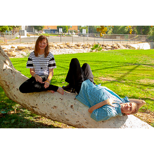 Brewster Family portraits in Johnny Carson Park, Burbank, CA