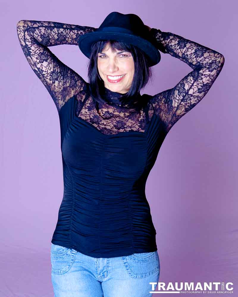 A truly gorgeous woman who was so much fun to work with.