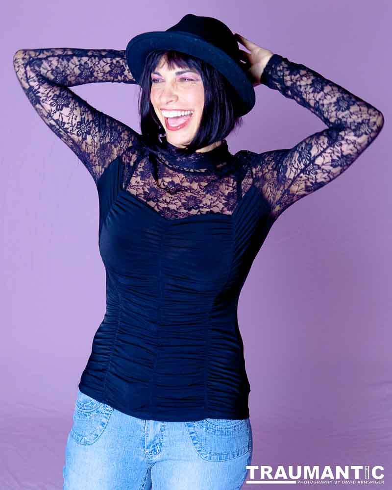 A truly gorgeous woman who was so much fun to work with.