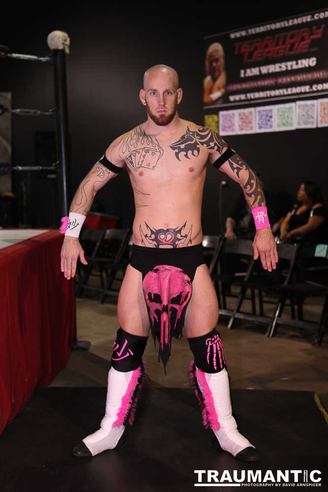 Various photographs of the Freakshow Wrestling California event on 01/14/2012.  This was my first time shooting the event.  I was actually brought in to do some custom shots of the wrestlers for web site animations.