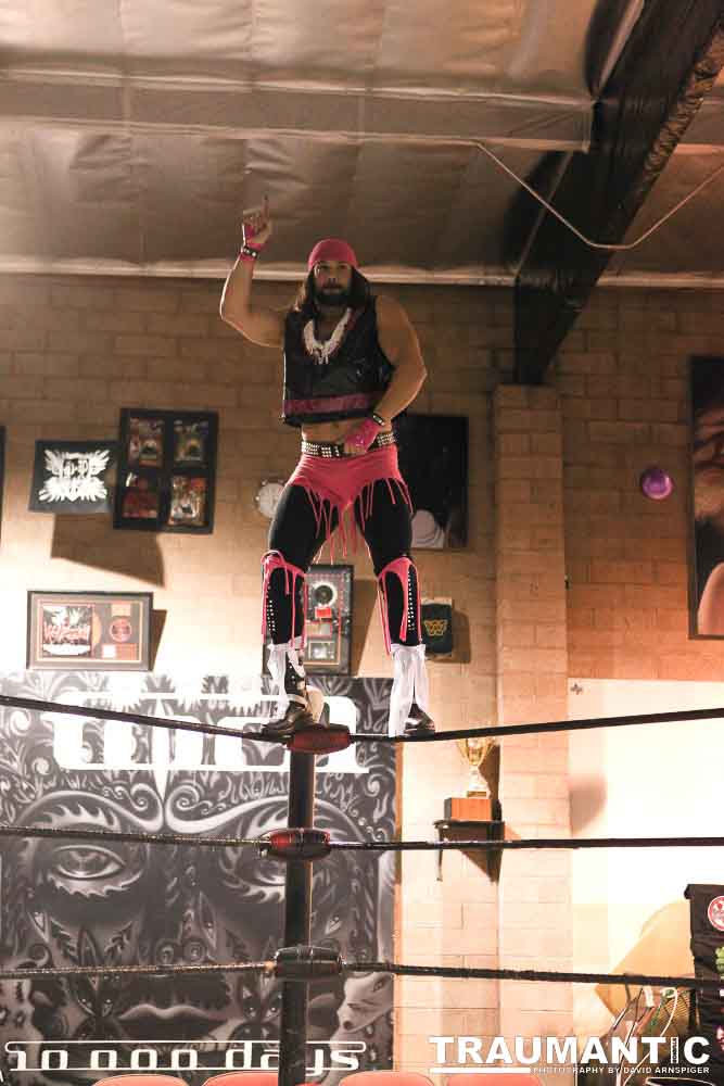 Various photographs of the Freakshow Wrestling California event on 01/14/2012.  This was my first time shooting the event.  I was actually brought in to do some custom shots of the wrestlers for web site animations.