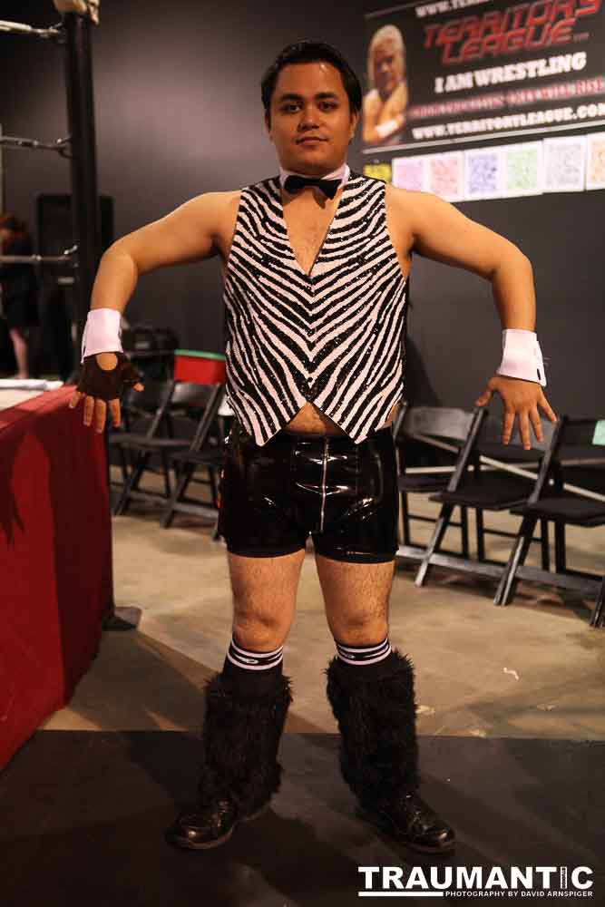 Various photographs of the Freakshow Wrestling California event on 01/14/2012.  This was my first time shooting the event.  I was actually brought in to do some custom shots of the wrestlers for web site animations.