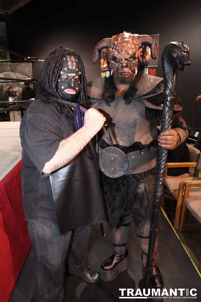 Various photographs of the Freakshow Wrestling California event on 01/14/2012.  This was my first time shooting the event.  I was actually brought in to do some custom shots of the wrestlers for web site animations.