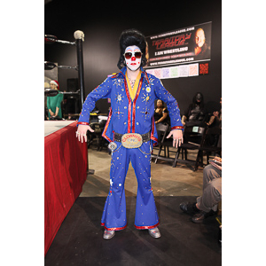 Various photographs of the Freakshow Wrestling California event on 01/14/2012.  This was my first time shooting the event.  I was actually brought in to do some custom shots of the wrestlers for web site animations.