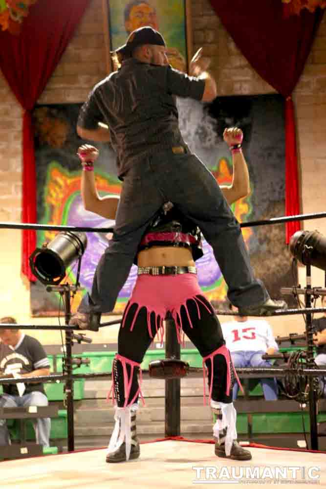 Various photographs of the Freakshow Wrestling California event on 01/14/2012.  This was my first time shooting the event.  I was actually brought in to do some custom shots of the wrestlers for web site animations.