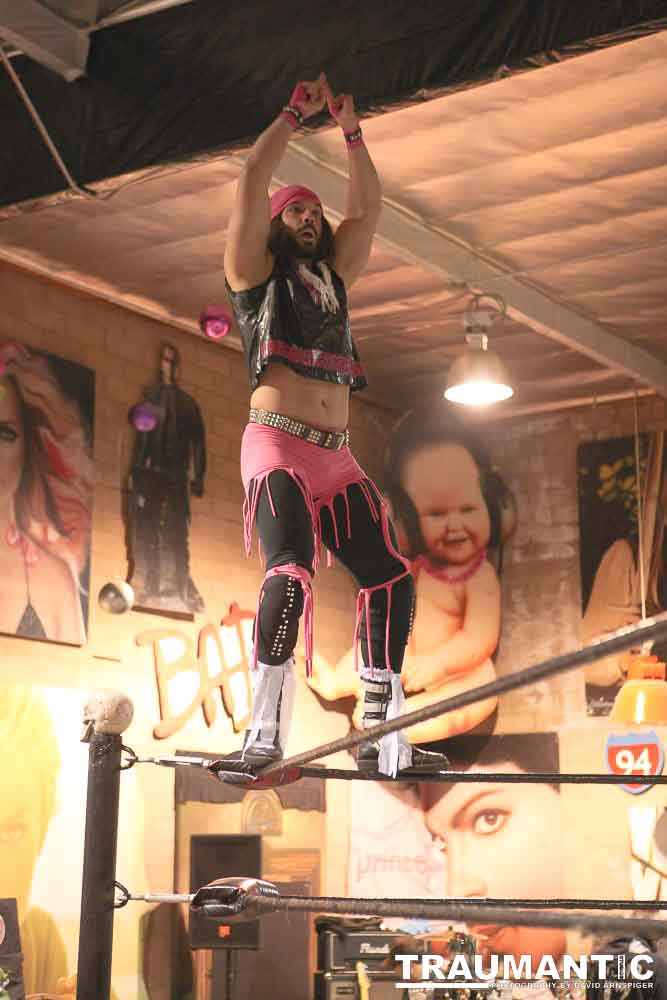 Various photographs of the Freakshow Wrestling California event on 01/14/2012.  This was my first time shooting the event.  I was actually brought in to do some custom shots of the wrestlers for web site animations.