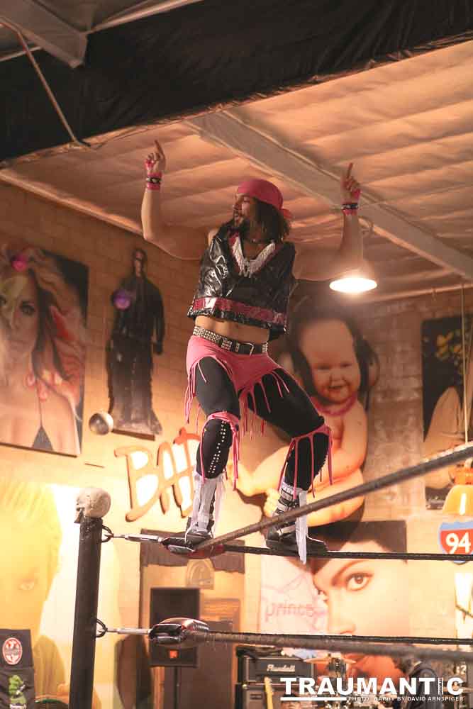 Various photographs of the Freakshow Wrestling California event on 01/14/2012.  This was my first time shooting the event.  I was actually brought in to do some custom shots of the wrestlers for web site animations.
