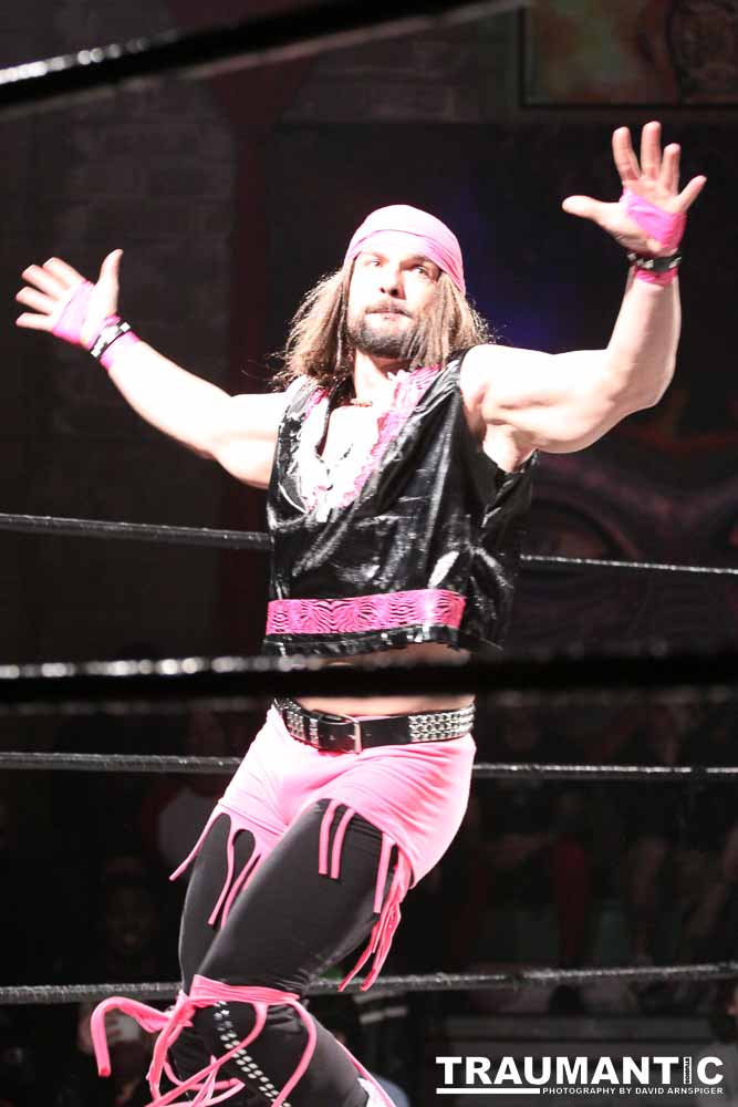 Various photographs of the Freakshow Wrestling California event on 01/14/2012.  This was my first time shooting the event.  I was actually brought in to do some custom shots of the wrestlers for web site animations.