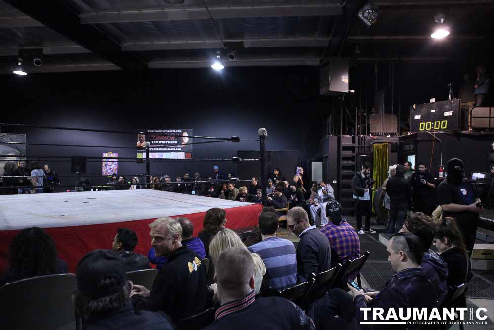 Various photographs of the Freakshow Wrestling California event on 01/14/2012.  This was my first time shooting the event.  I was actually brought in to do some custom shots of the wrestlers for web site animations.